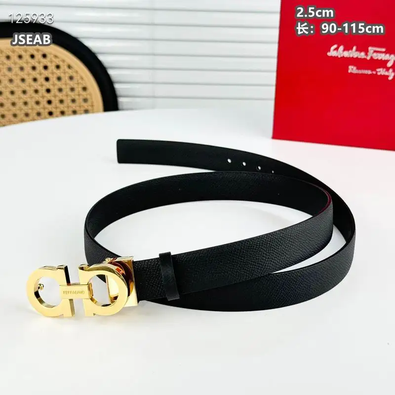 Ferragamo belt 25mmX90-115cm 8L16